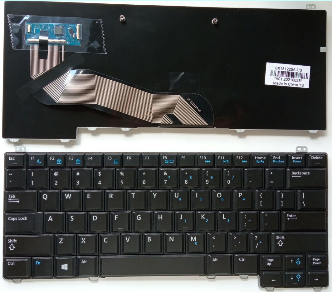 Picture of New Replacement Laptop Keyboard For DELL E5440 BLACK (OEM) US Layout